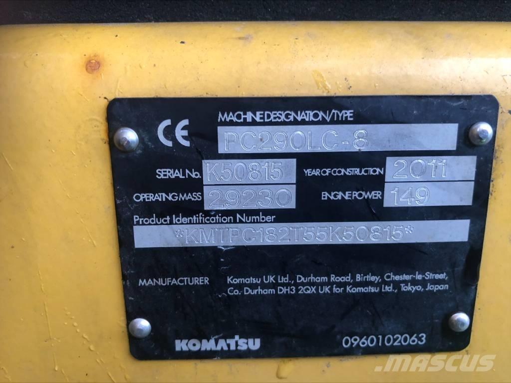 Komatsu PC 290 LC-8 Pelle sur chenilles