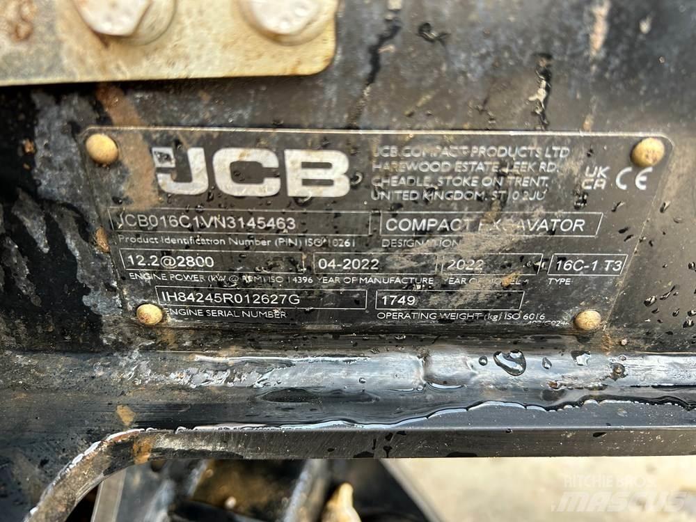 JCB 16C-1 Mini pelle < 7t