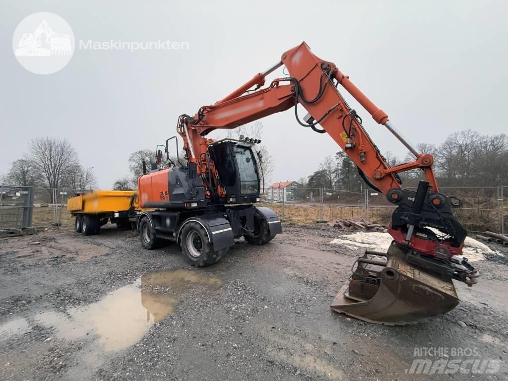 Hitachi ZX 170 W-5 B Pelle sur pneus