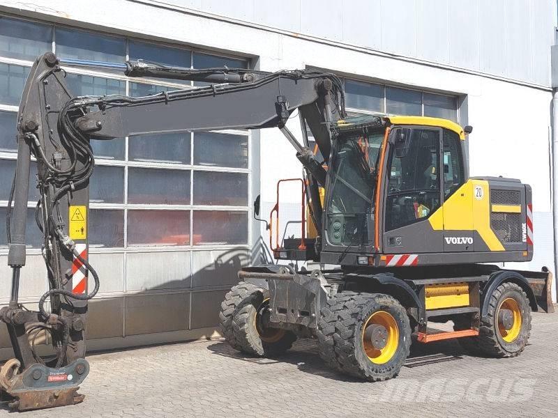 Volvo EW 160 E Pelle sur pneus