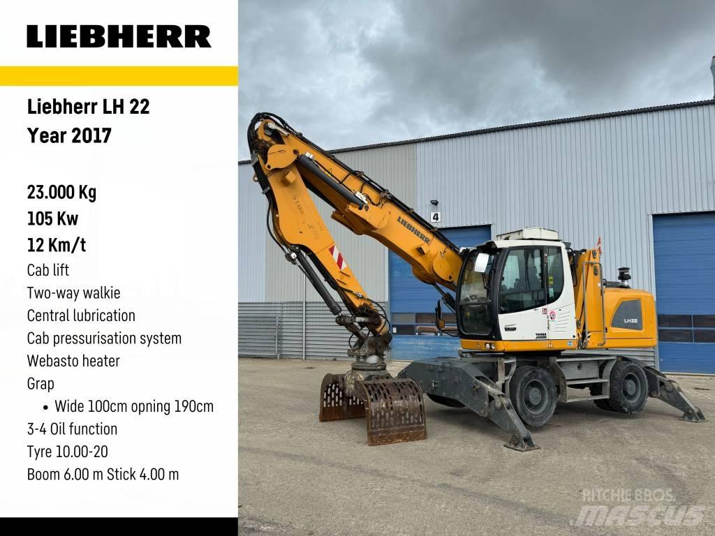 Liebherr LH 22 M Pelle à déchets