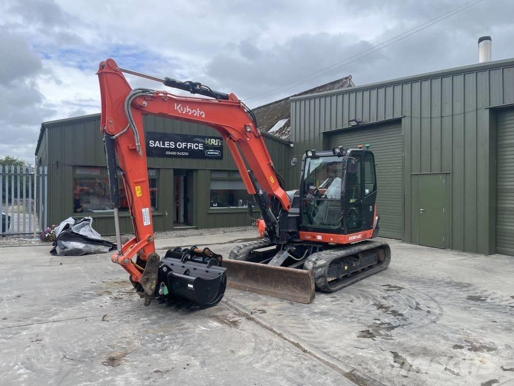 Kubota KX 080-4 Mini pelle 7t-12t