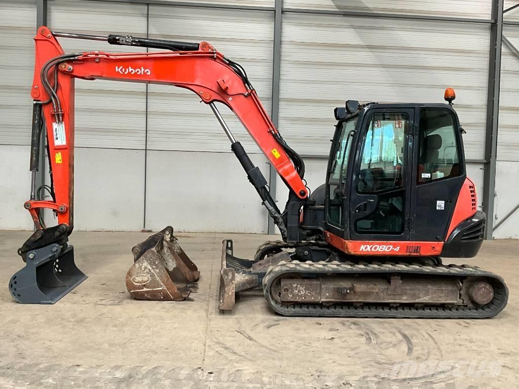 Kubota KX 080-4 Mini pelle 7t-12t