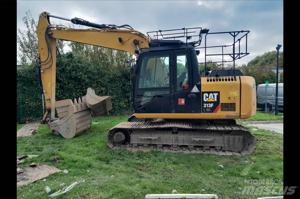 CAT 313 F LGC Pelle sur chenilles