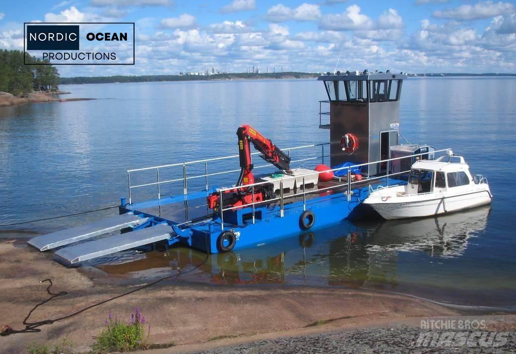  Nop  transport ship Bateaux de travail, barges et pontons
