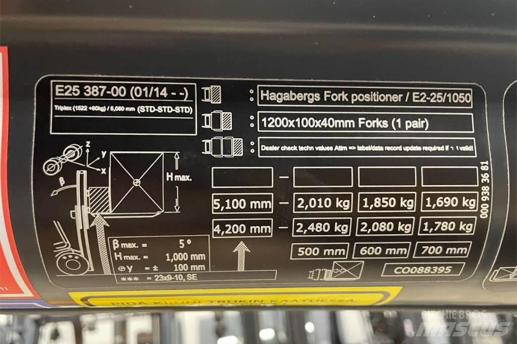 Linde E 25 Chariots élévateurs électriques