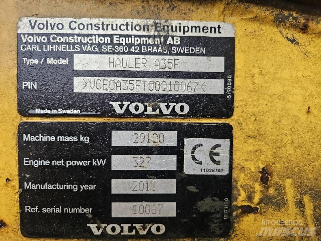 Volvo A 35 F Tombereau articulé