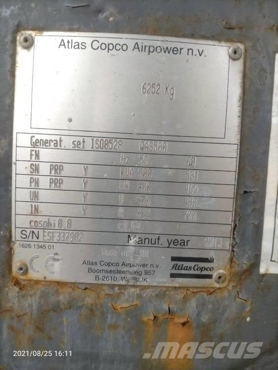Atlas Copco QAS 500 Générateurs diesel