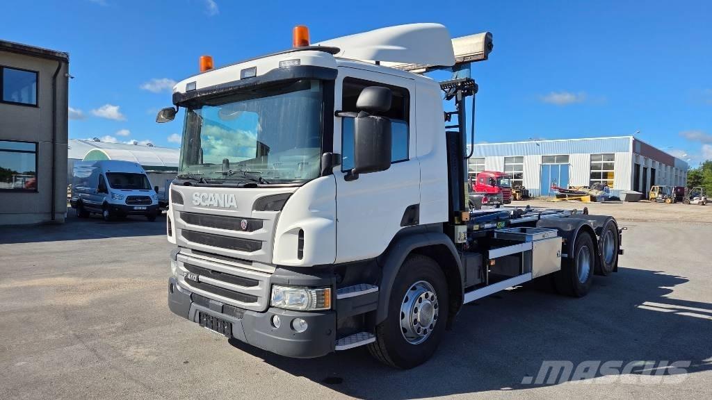 Scania P410 6X2 Camion ampliroll