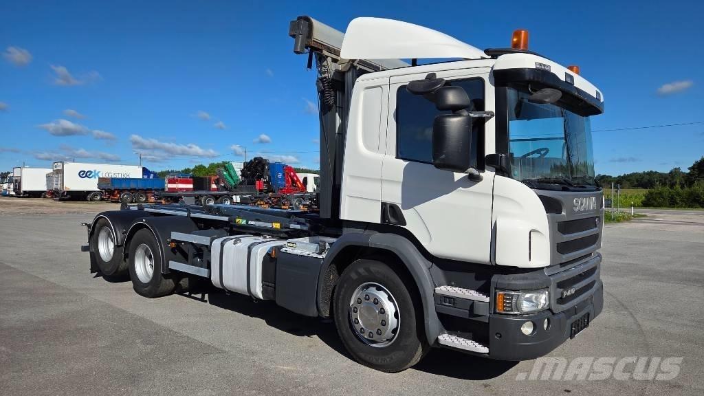 Scania P410 6X2 Camion ampliroll
