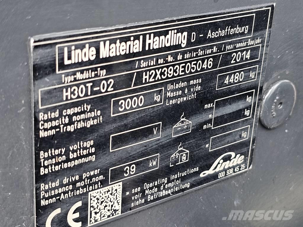 Linde H30T-02 Chariots GPL
