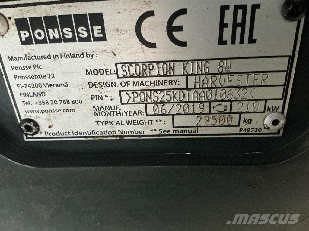 Ponsse Scorpion King Abatteuse