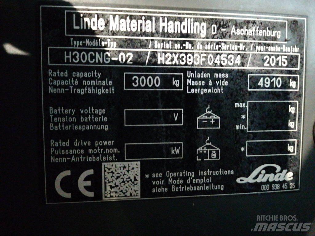 Linde H30TCNG-02 Chariots GPL