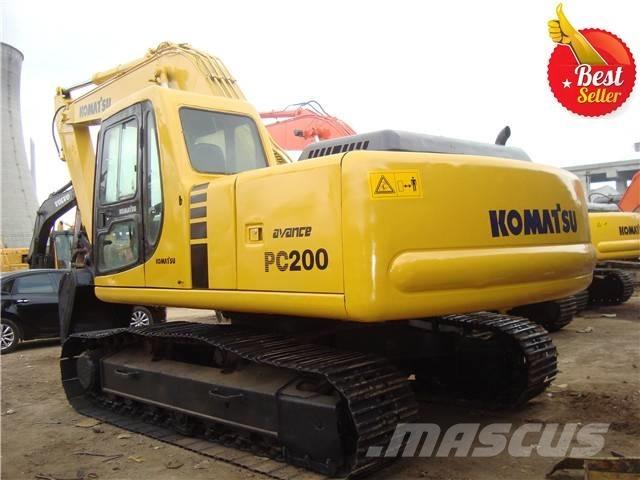 Komatsu PC 200 Pelle sur chenilles