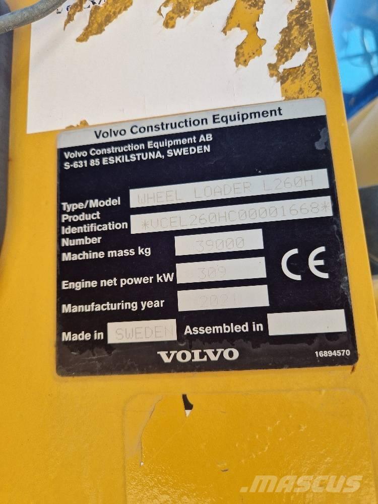 Volvo L 260 H Chargeuse sur pneus