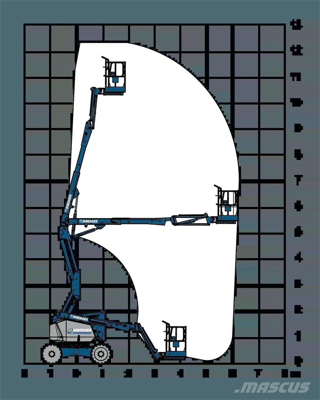 JLG H340AJ Nacelles articulées