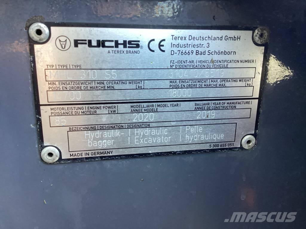 Fuchs MHL 310 S5 Pelle à déchets