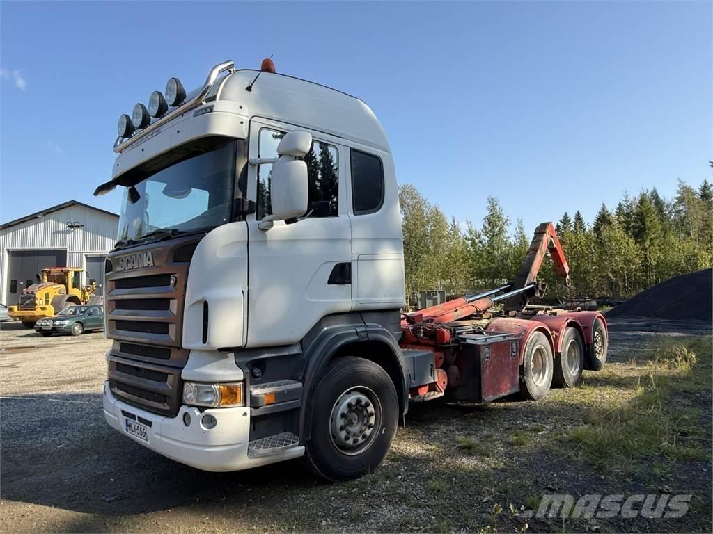 Scania R16 V8 8X4 Camion ampliroll