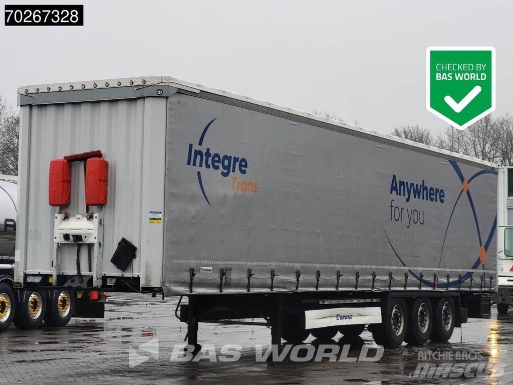 Krone SD 3 axles Semi remorque à rideaux coulissants (PLSC)