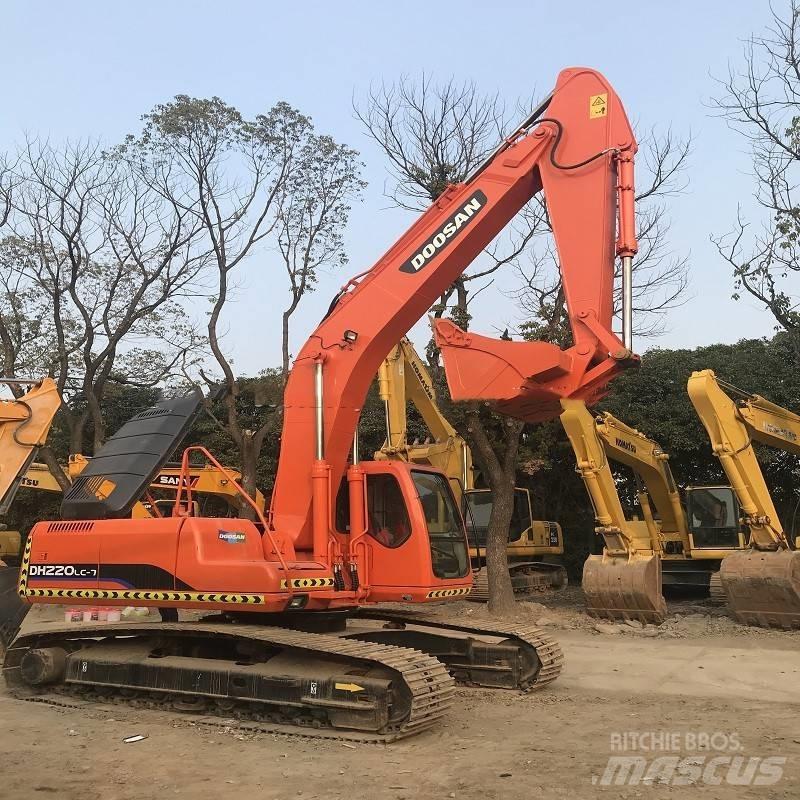 Doosan dh220lc-7 Pelle sur chenilles