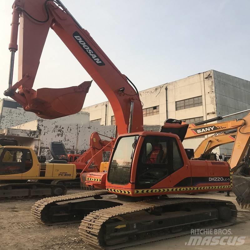 Doosan dh220lc-7 Pelle sur chenilles