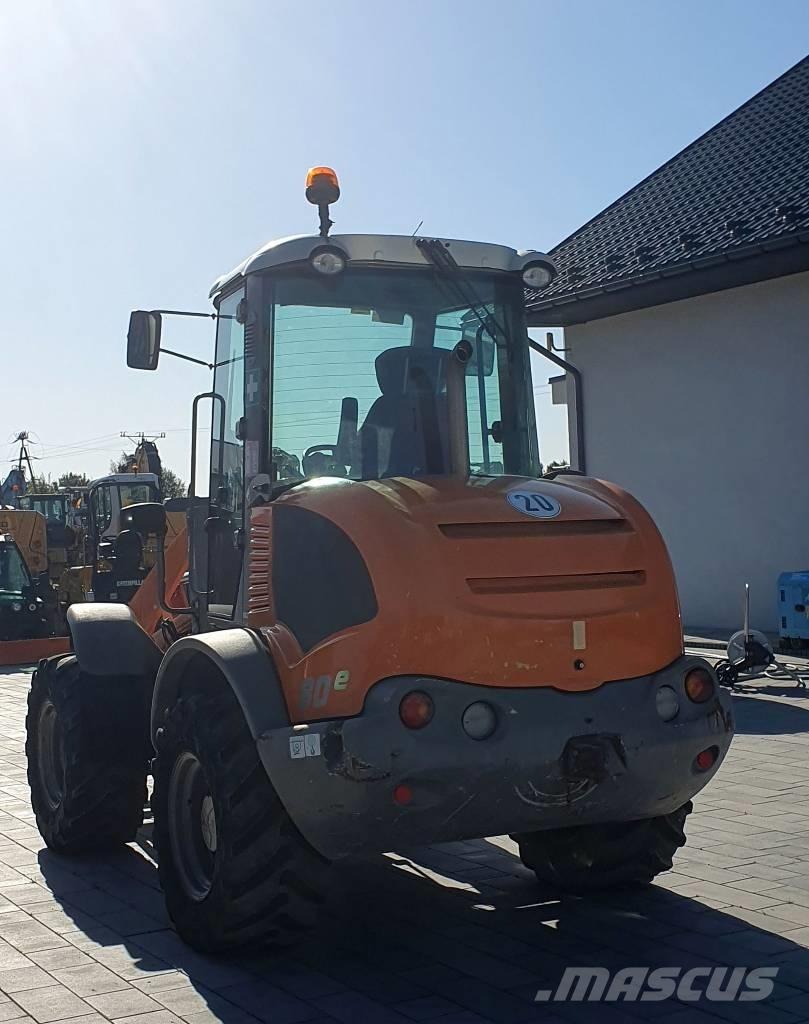 Atlas 80E Chargeuse sur pneus