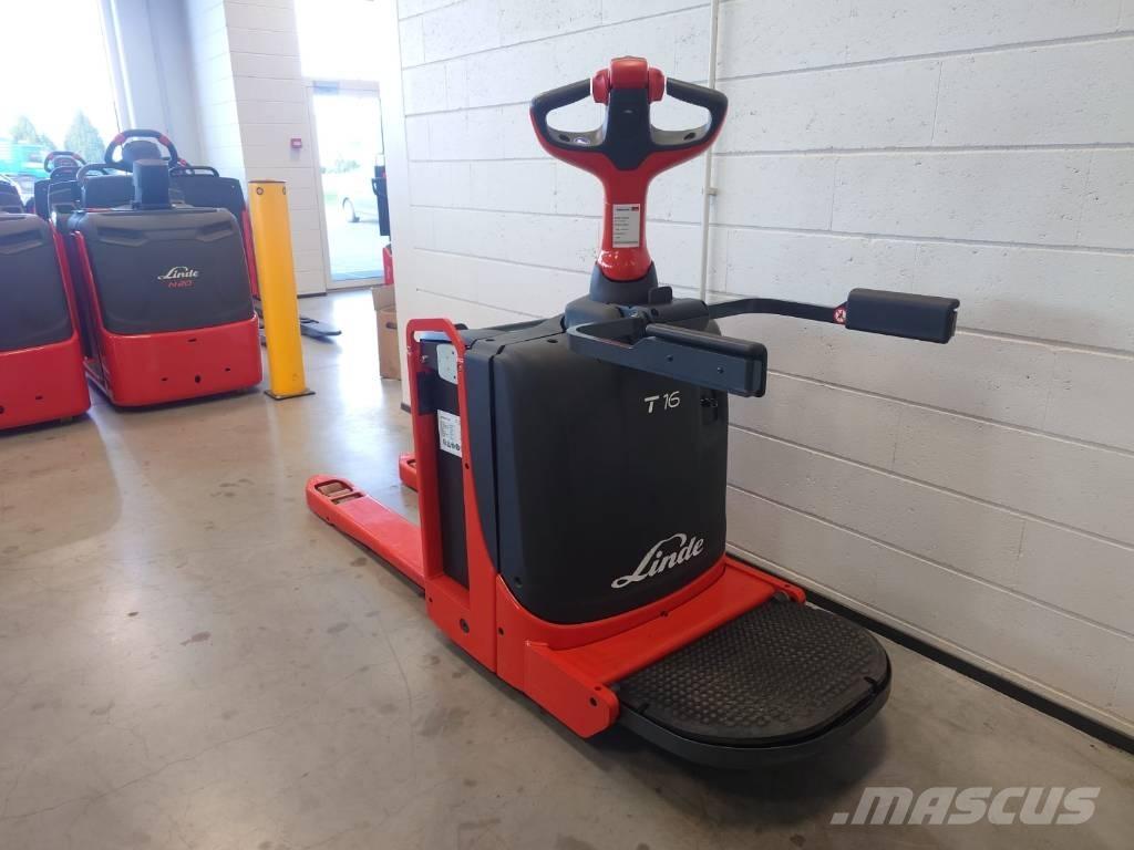 Linde T16P/1151-02 Transpalette accompagnant porté debout