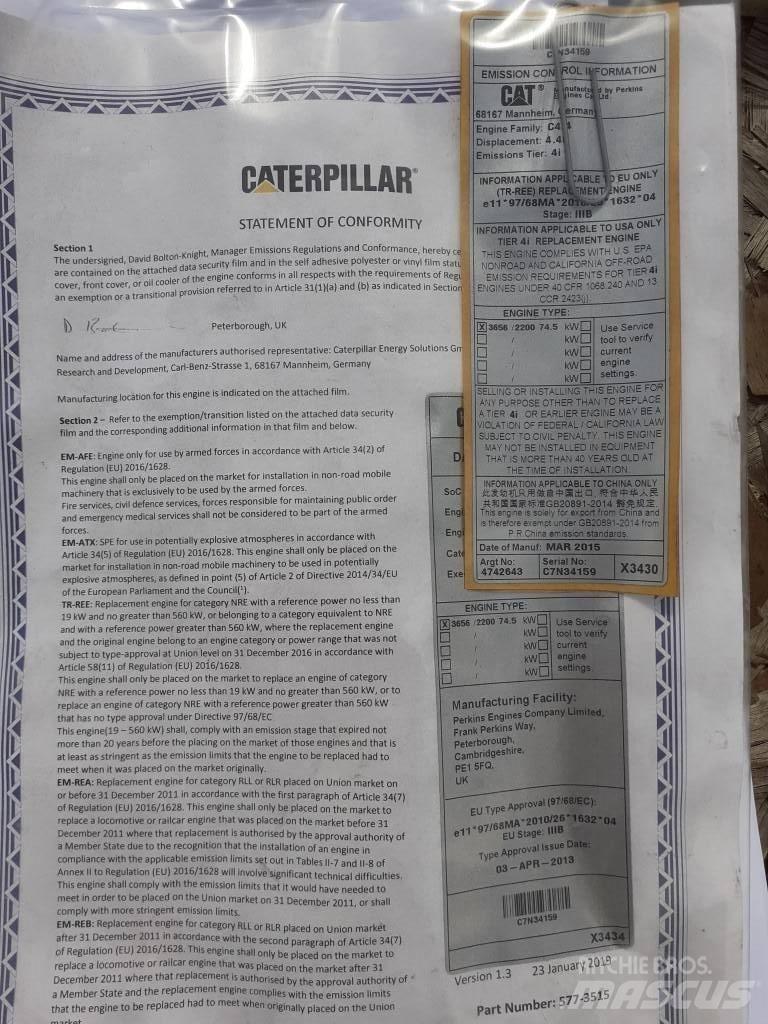 CAT Motor 3056 Moteur