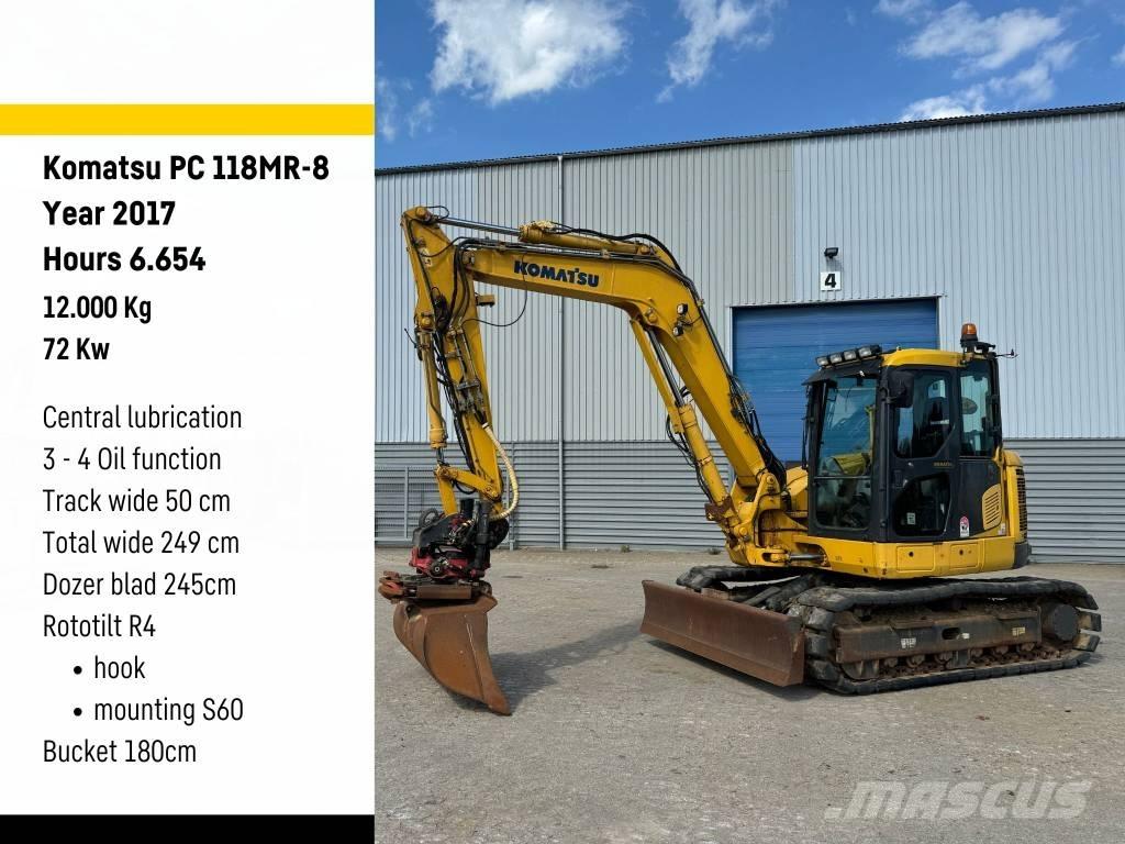 Komatsu PC 118 MR-8 Pelle sur chenilles