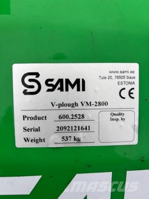 Sami Vikplog 280 Chasse neige