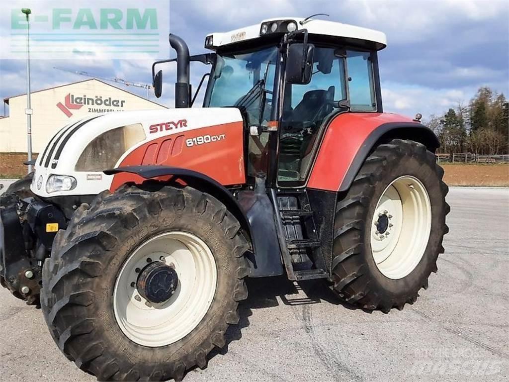 Steyr 6190cvt Tracteur
