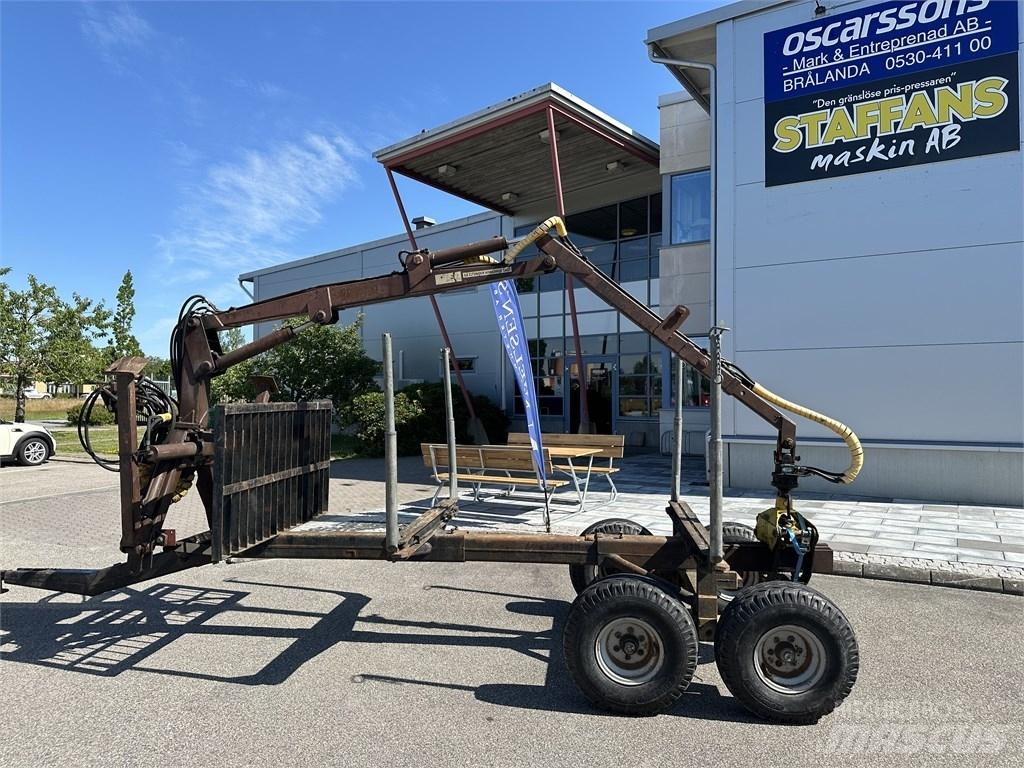 Patu 5,5t Remorque forestière avec grue