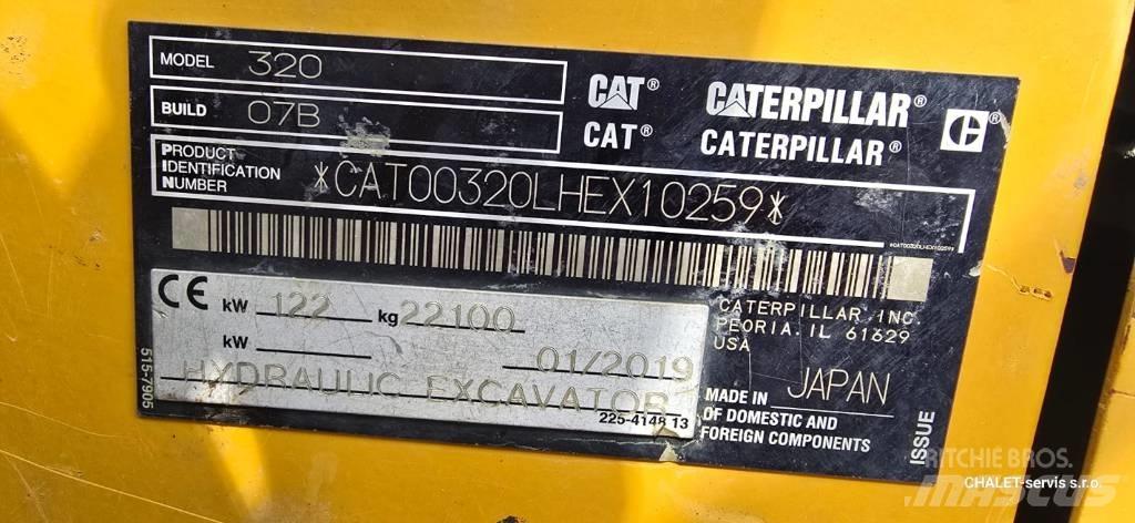 CAT 320 Pelle sur chenilles