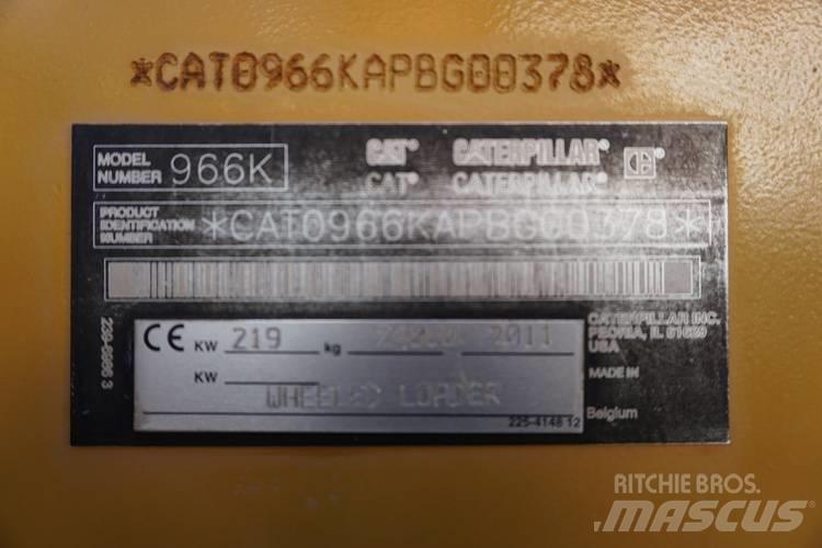 CAT 966K Chargeuse sur pneus