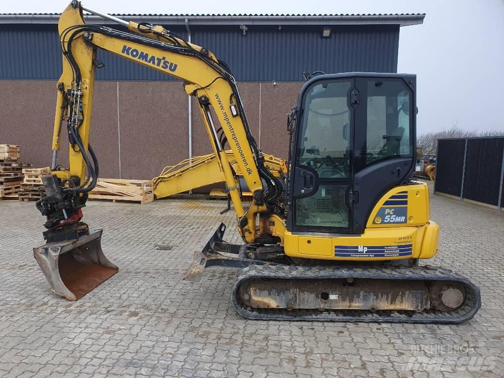Komatsu PC55MR5 Mini pelle < 7t