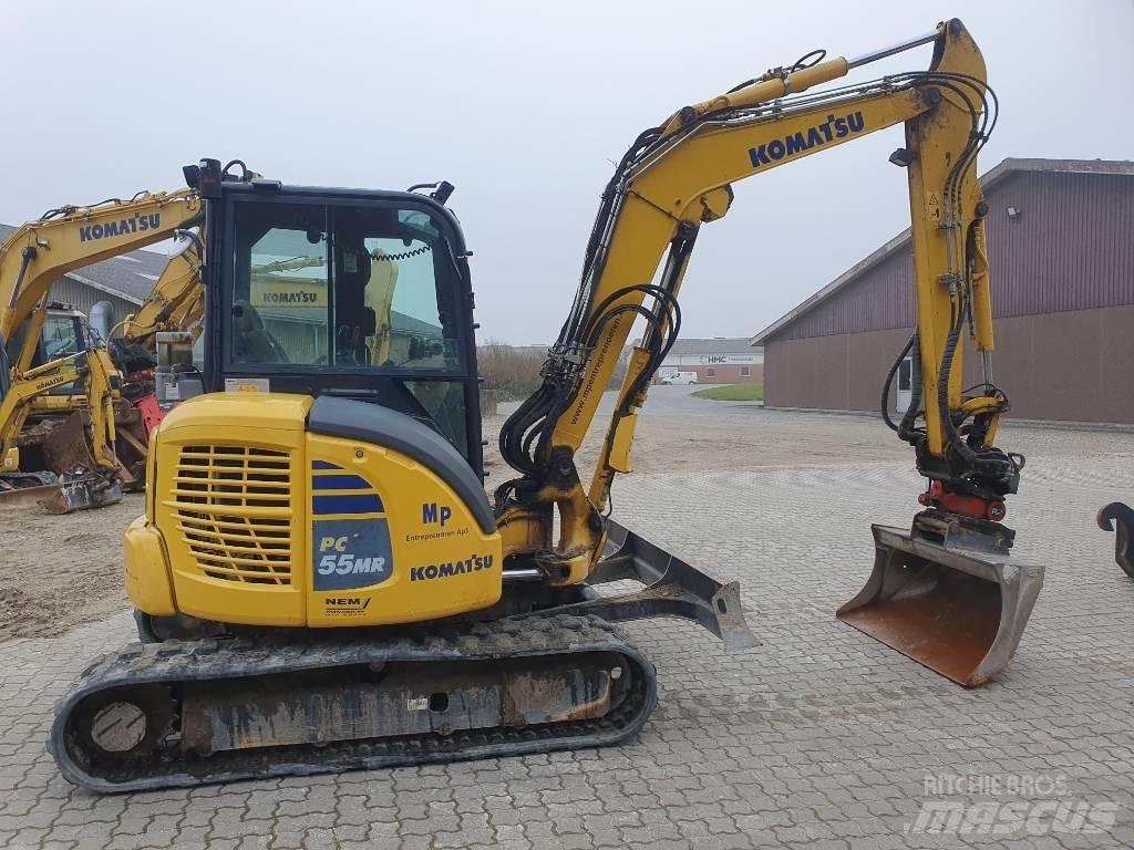 Komatsu PC55MR5 Mini pelle < 7t