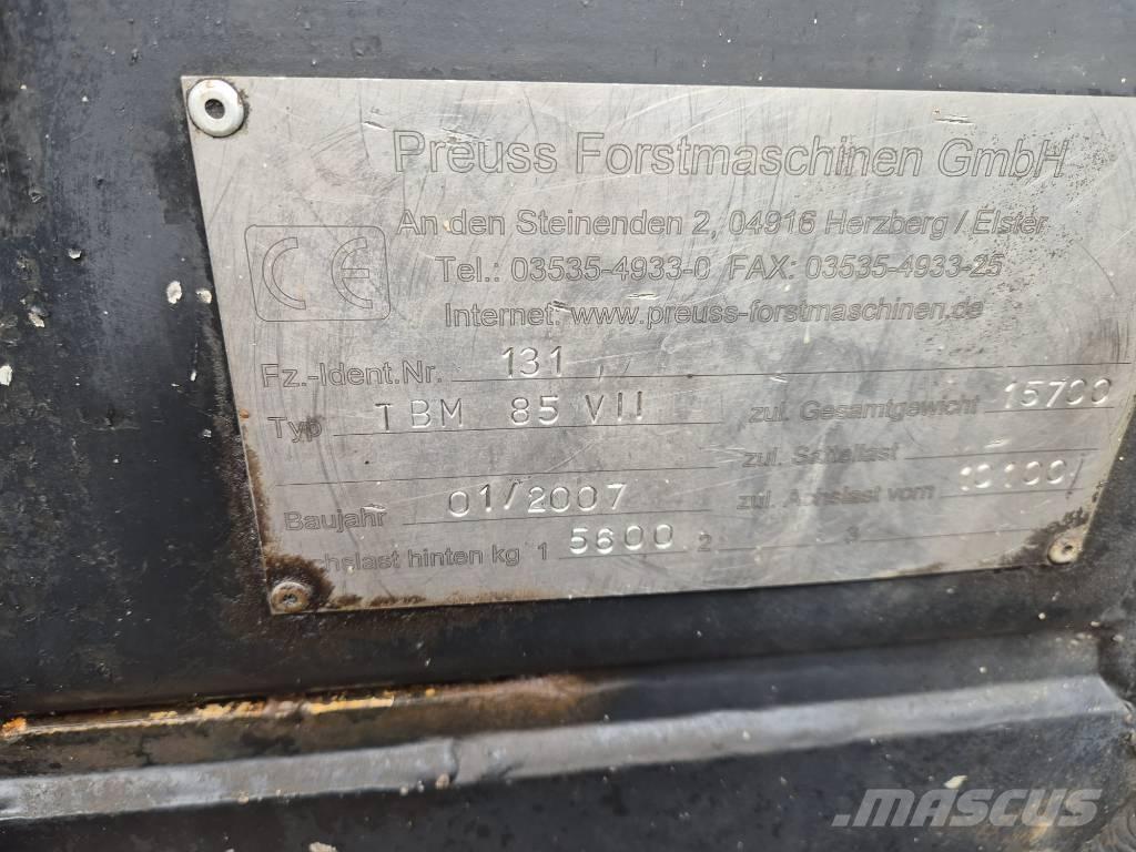 Preuss TBM 85 V.II Abatteuse