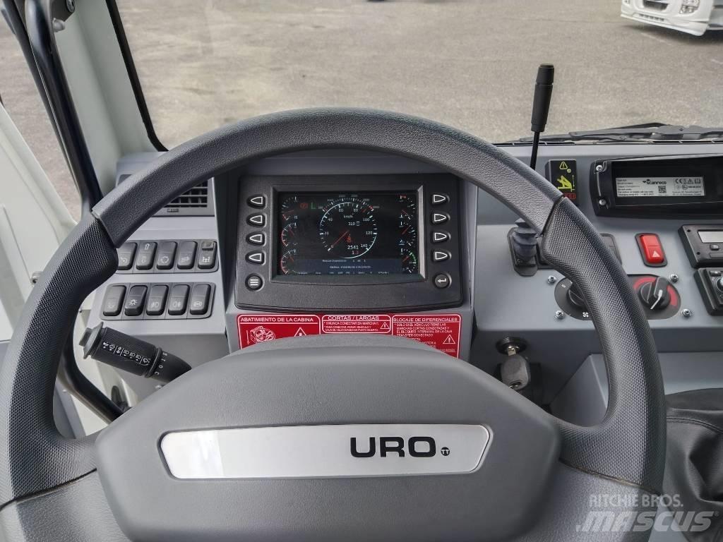  UROVESA K6-26 16 Camion plateau ridelle avec grue