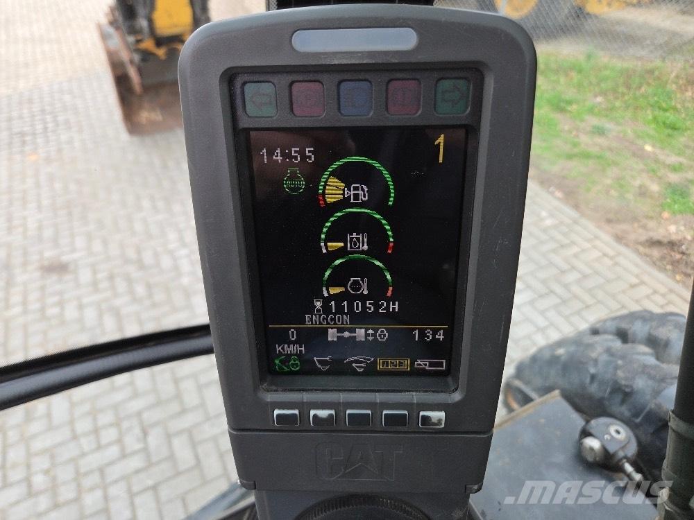 CAT M313D Pelle sur pneus