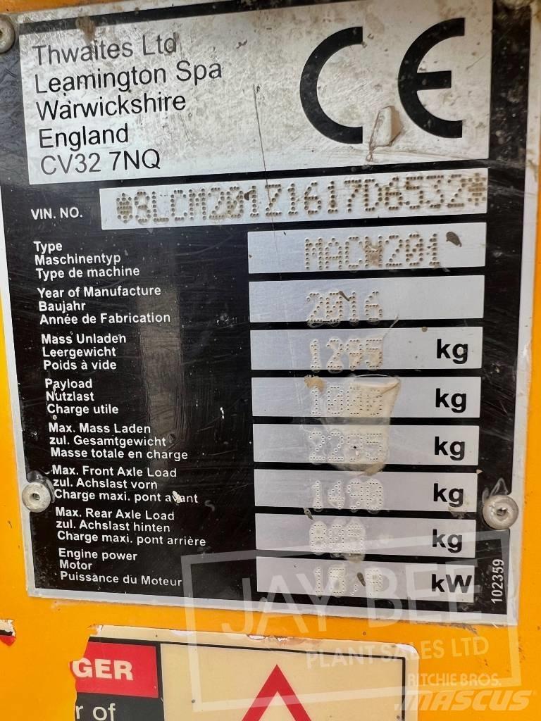Thwaites 1 ton Mini tombereau