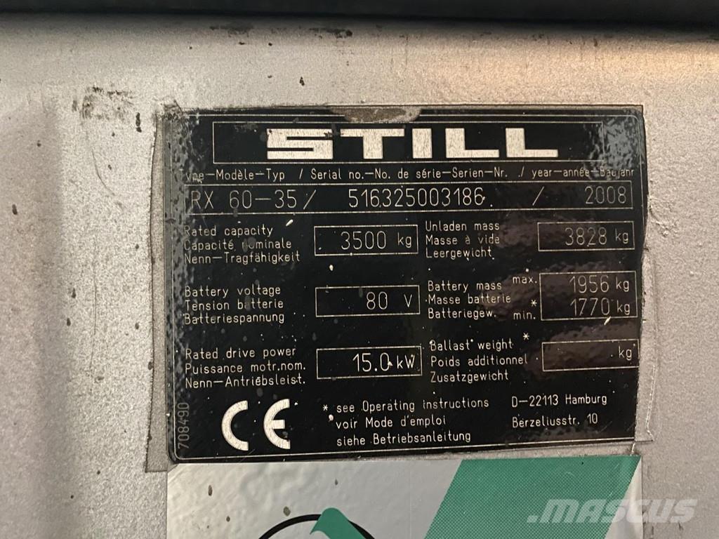 Still RX60-35 Chariots élévateurs électriques