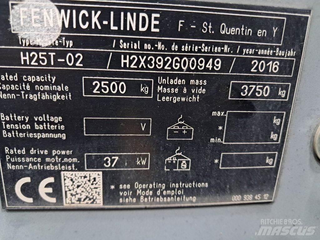 Linde H25T-02 Chariots GPL