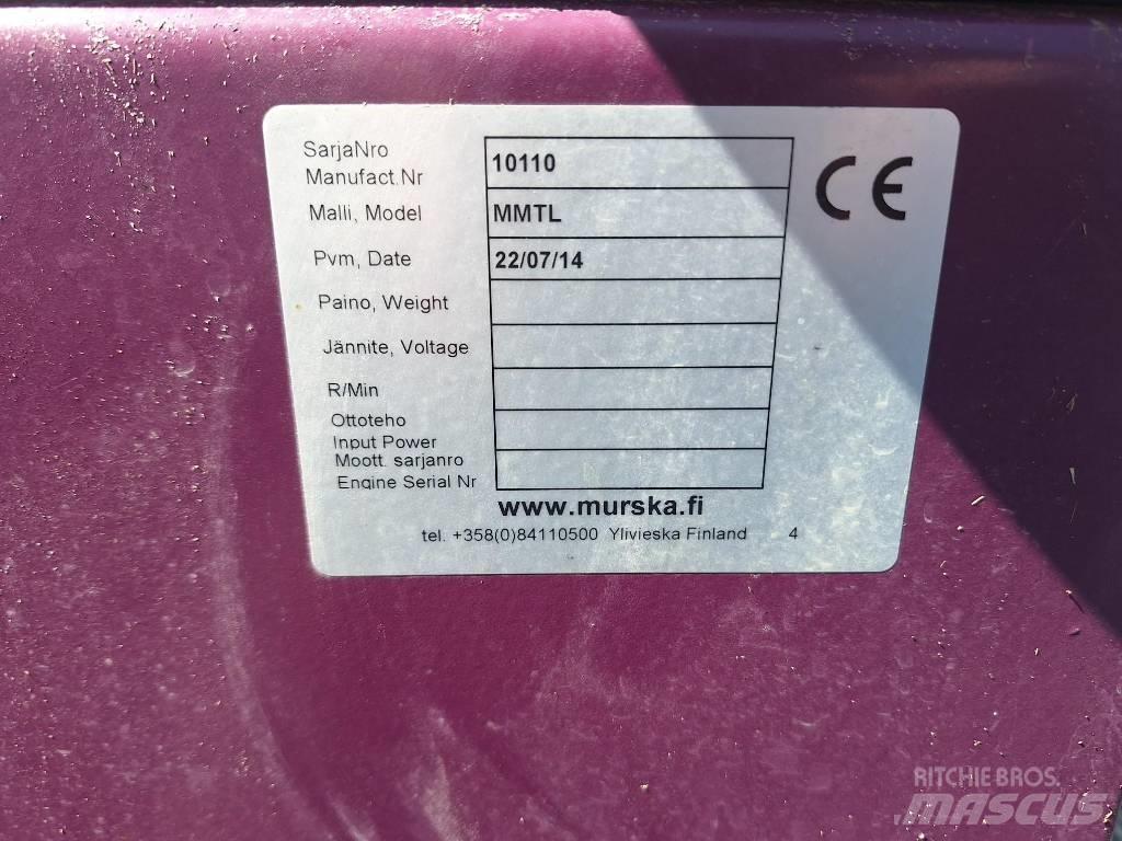 Murska MMTL Sauterelle, tapis roulant, vis sans fin