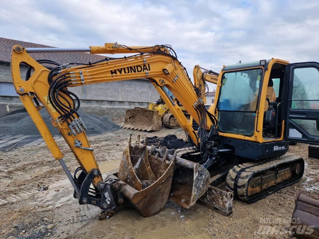Hyundai R60CR-9A Mini pelle < 7t