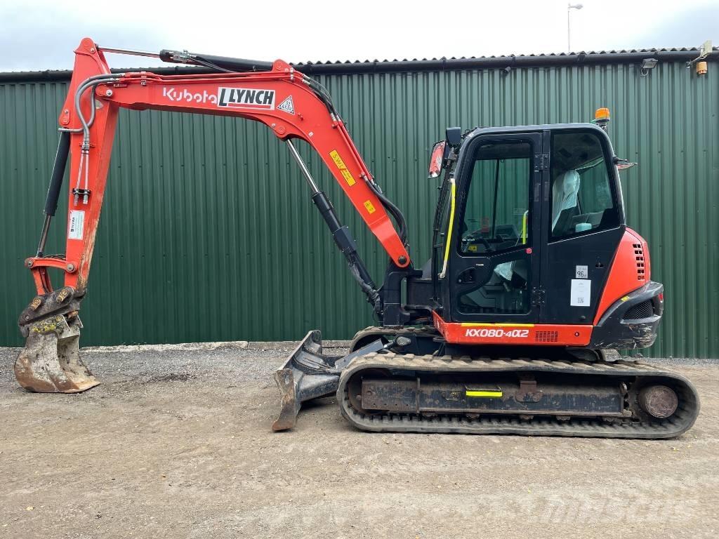 Kubota KX 080 Mini pelle 7t-12t