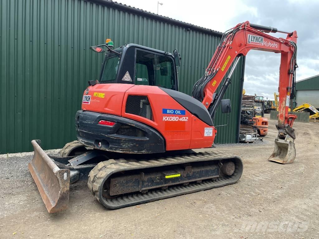 Kubota KX 080 Mini pelle 7t-12t