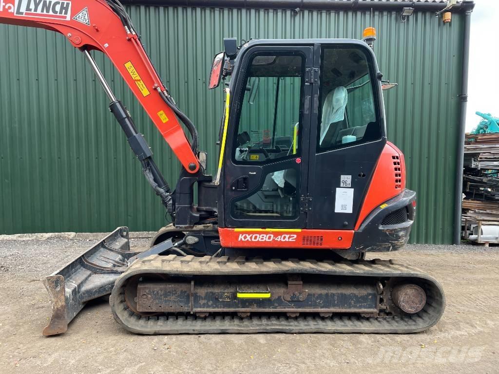 Kubota KX 080 Mini pelle 7t-12t