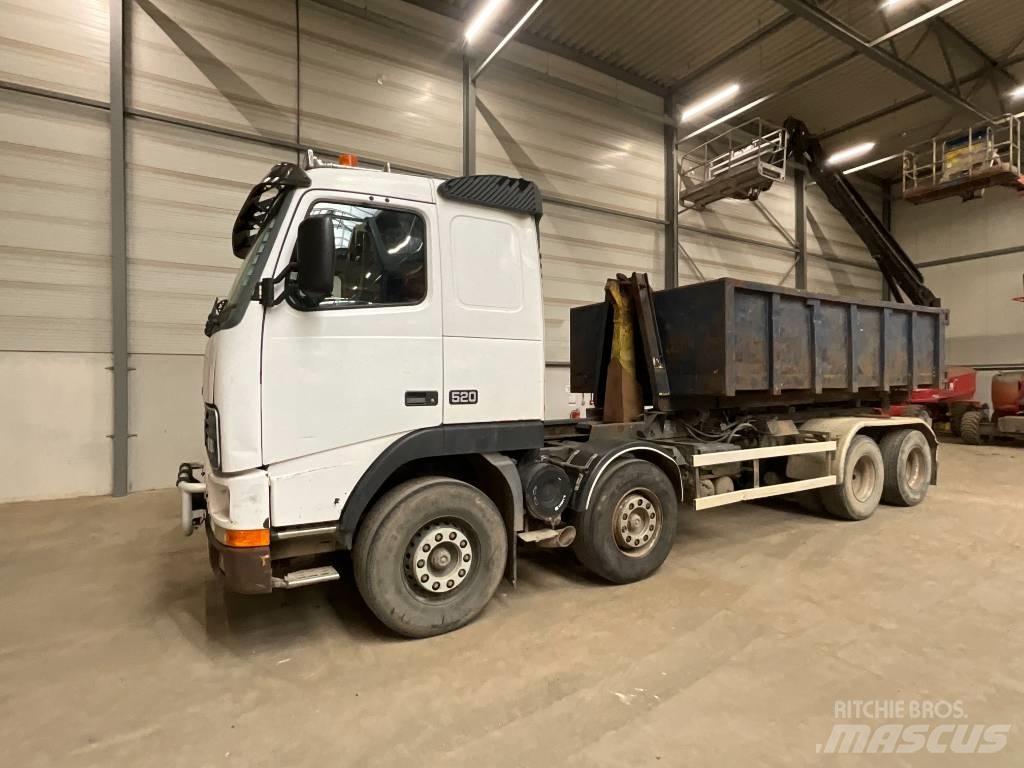 Volvo FH 16 520 8X4 Camion ampliroll