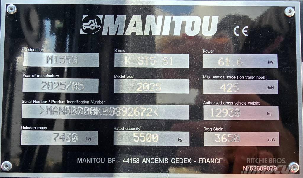 Manitou MI 55 G Chariots GPL