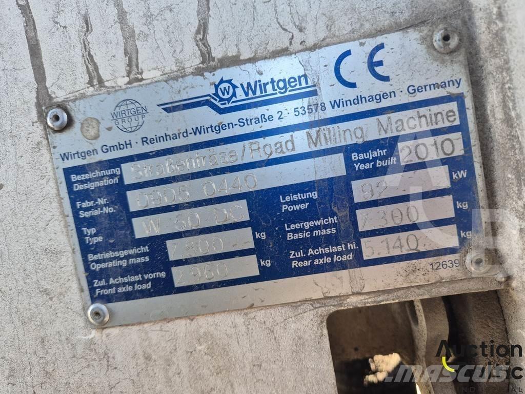 Wirtgen W50DC Fraiseuse à froid